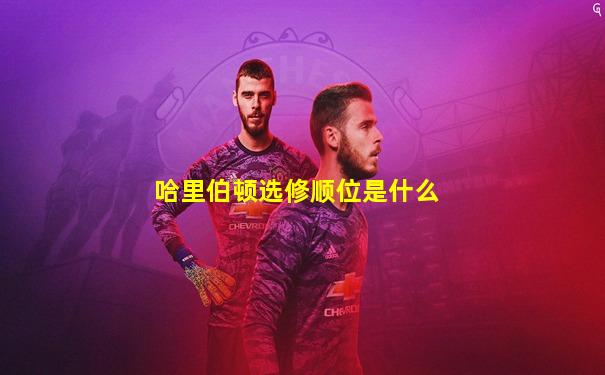 哈里伯顿选修顺位是什么