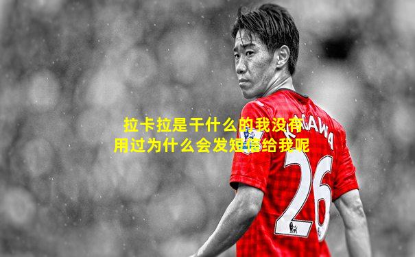 拉卡拉是干什么的我没有用过为什么会发短信给我呢